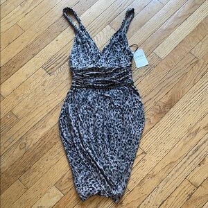 Guess Leopard Print Dress